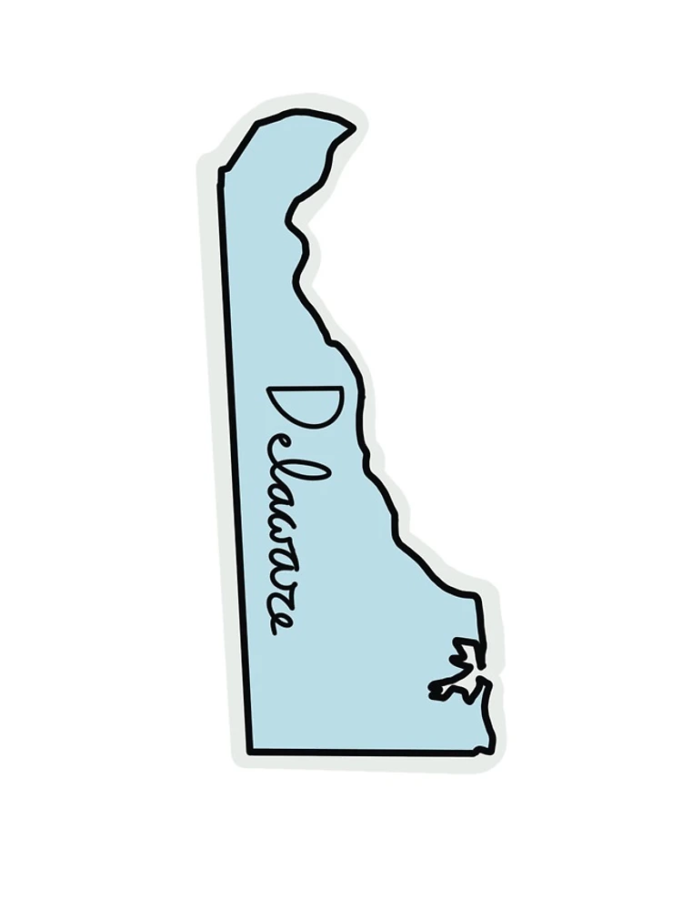 Thumbnail 4 of 4, iPhone Case, Delaware designed and sold by RMSdesigns.