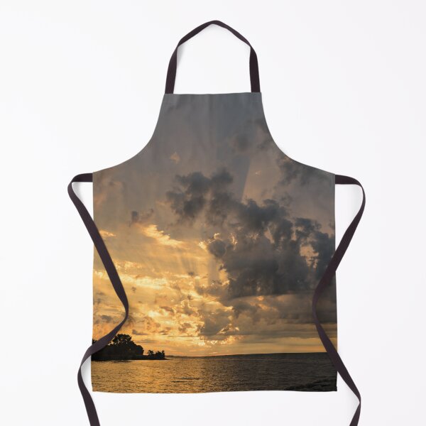 Item preview, Beam Me Up - God Rays Brighten the Sky at Sunrise designed and sold by Georgia Mizuleva.