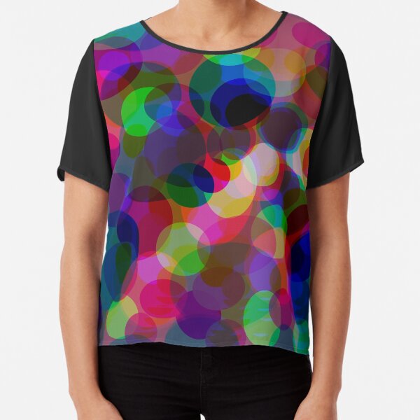 Kaleidoscope Chiffon Top