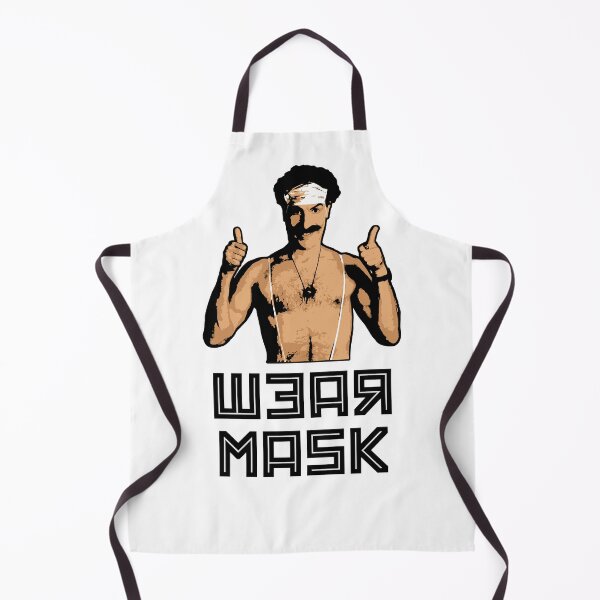 Item preview, Borat Wear Mask designed and sold by ProjecTees.