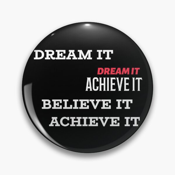 Item preview, Dream It Achieve It designed and sold by Luvjesus2.