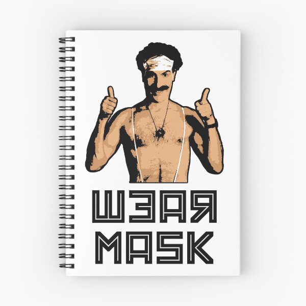 Item preview, Borat Wear Mask designed and sold by ProjecTees.