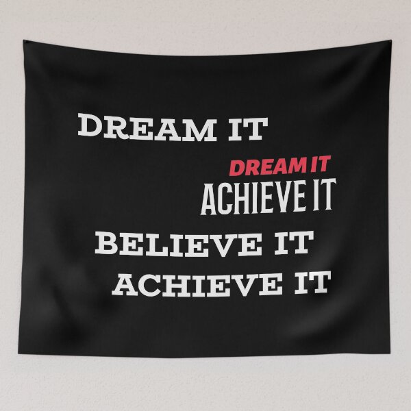 Item preview, Dream It Achieve It designed and sold by Luvjesus2.