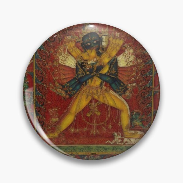 Item preview, Buddhist Deity Kalachakra designed and sold by LuciaS.