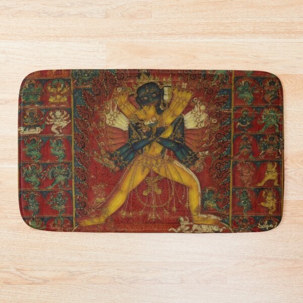 Item preview, Buddhist Deity Kalachakra designed and sold by LuciaS.