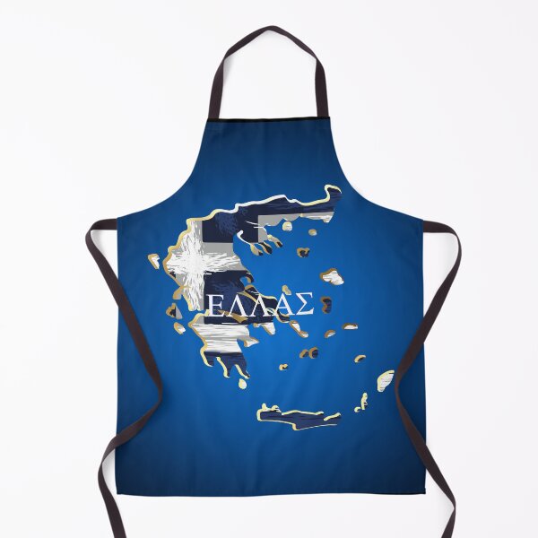 Item preview, Ellas Greece Map Gold Highlight designed and sold by Yiorgos Designs.