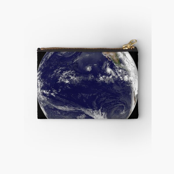 Item preview, View of Earth showing three tropical cyclones in the Pacific Ocean. designed and sold by StocktrekImages.