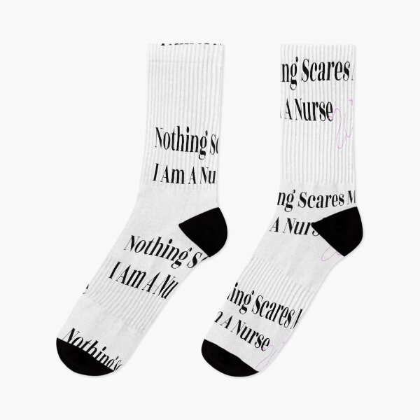Item preview, Nurse Job Nothing Scares Me I Am A Nurse designed and sold by NancyArtDesigns.