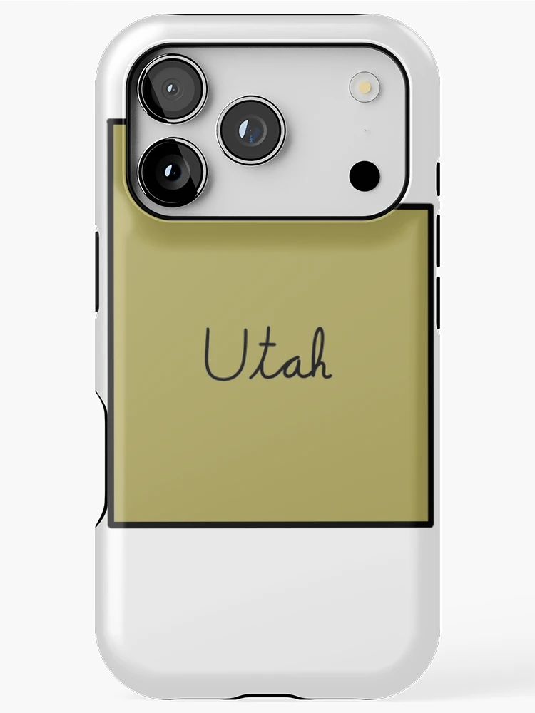 Thumbnail 1 of 4, iPhone Case, Utah designed and sold by RMSdesigns.