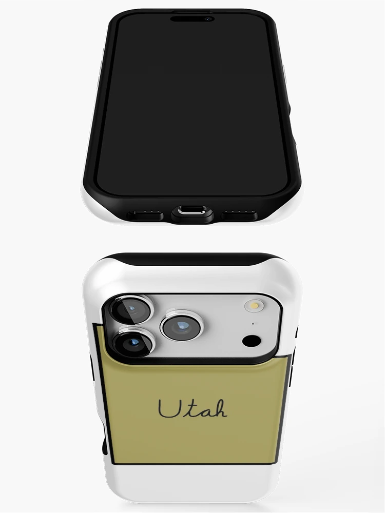 Thumbnail 3 of 4, iPhone Case, Utah designed and sold by RMSdesigns.
