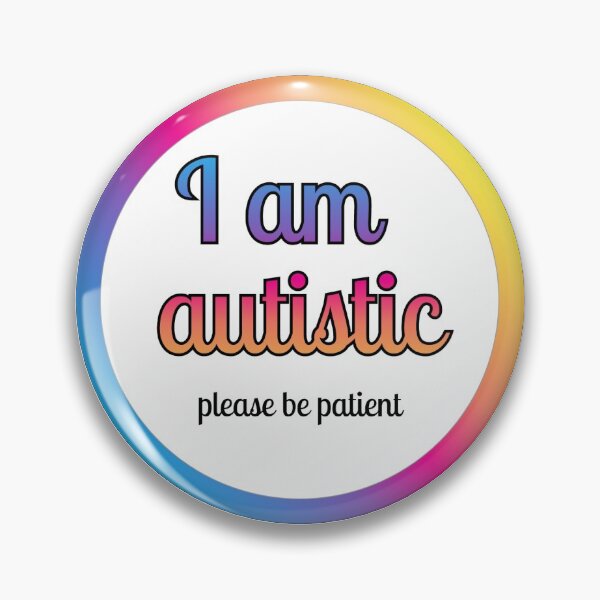 Item preview, i am autistic - rainbow  designed and sold by pepperlex99.