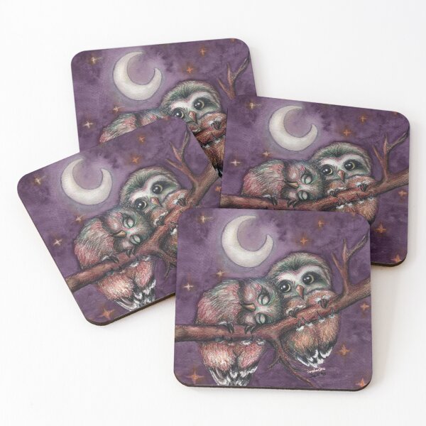 Item preview, Owls in love designed and sold by Pendientera.