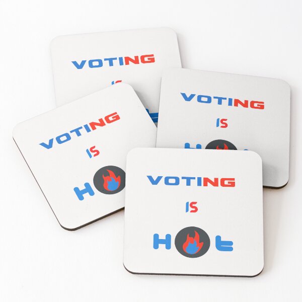 Item preview, Voting Is Hot USA designed and sold by StyleXSecret.