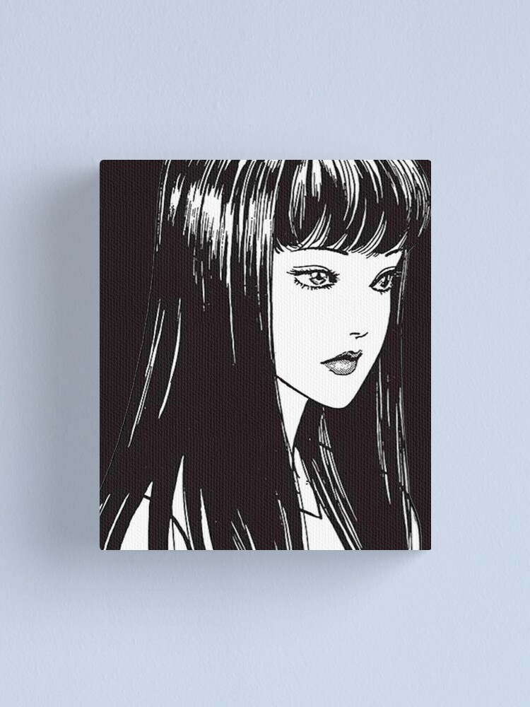 Tomie Junji Ito Collection Canvas Print By Kawaiicrossing Redbubble