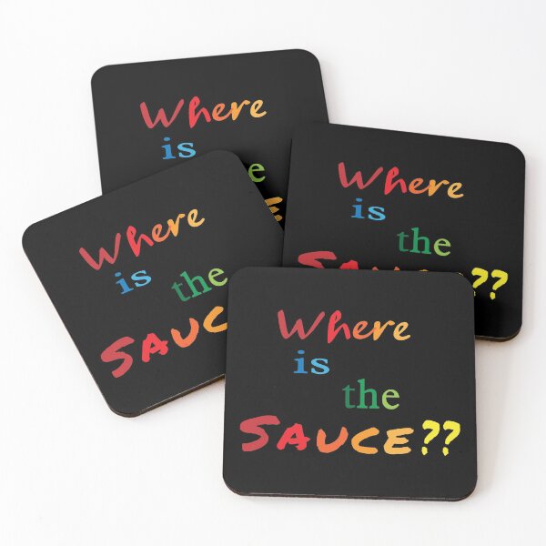 Item preview, Where Is The Sauce designed and sold by BumbleChynxBee.