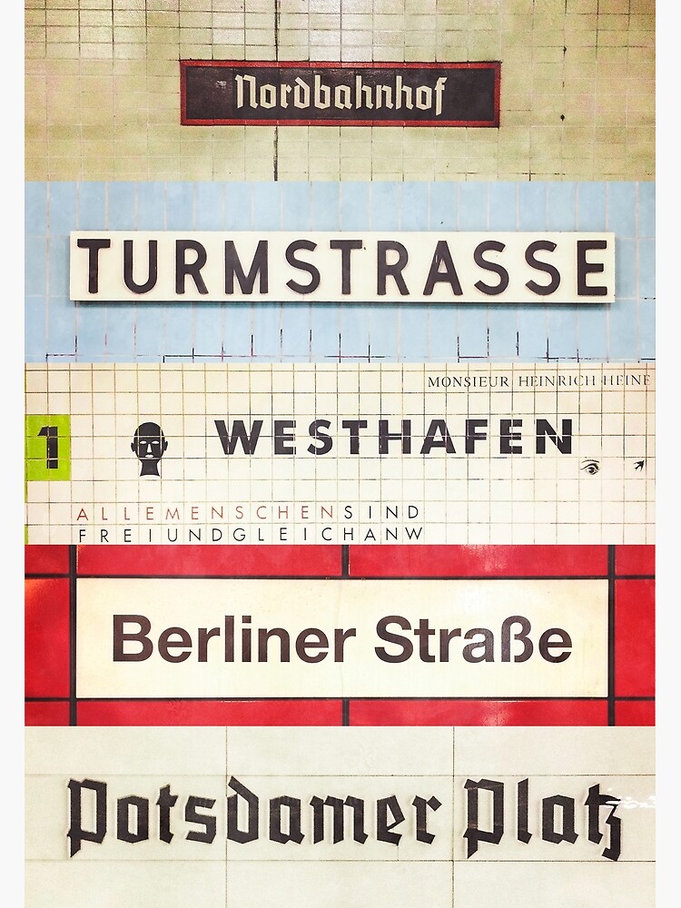 Berlin S-Bahn Stops by timashworth