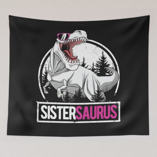 Item preview, SisterSaurus Girls T Rex Birthday Party Dinosaur Sister designed and sold by Bonifacio07.