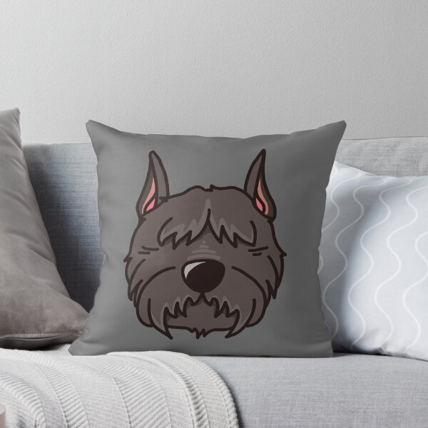 Item preview, Bouvier des Flandres Dog Head designed and sold by KARAKATE.