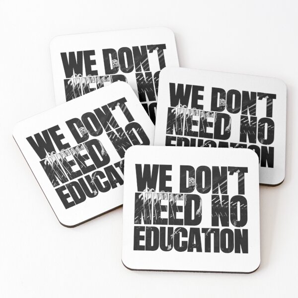 Aperçu de l'œuvre We don't need no education Pink Floyd créée et vendue par RockSaltPink.