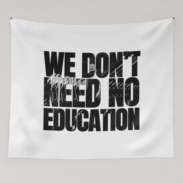 Item preview, We don't need no education Pink Floyd designed and sold by RockSaltPink.