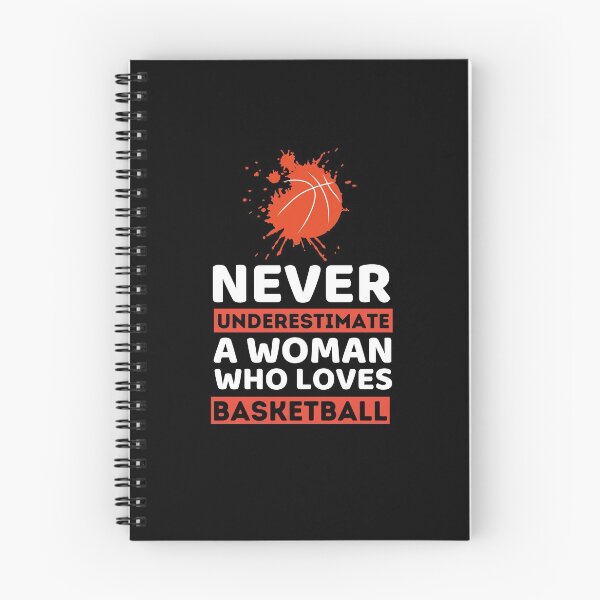 Item preview, Never Underestimate A Woman Who Loves Basketball designed and sold by bifkee19.
