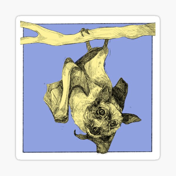 Item preview, Fruit bat designed and sold by NadiaTolliday.