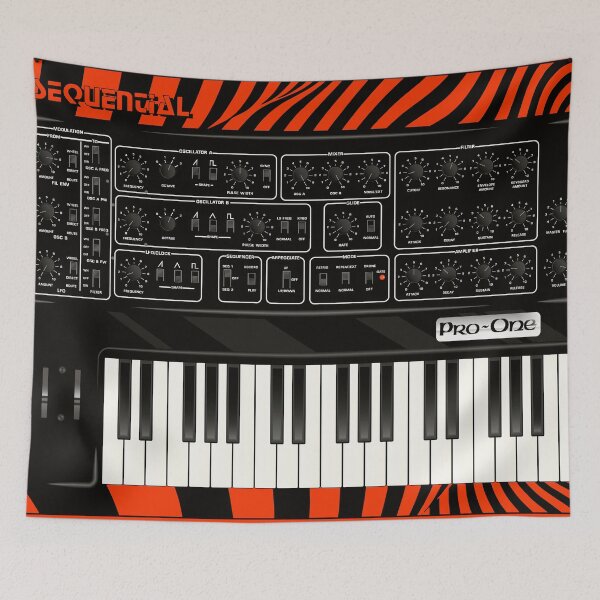 Item preview, Pro-One Monosynth designed and sold by Dylan Marcus McConnell / Tiny Little Hammers.