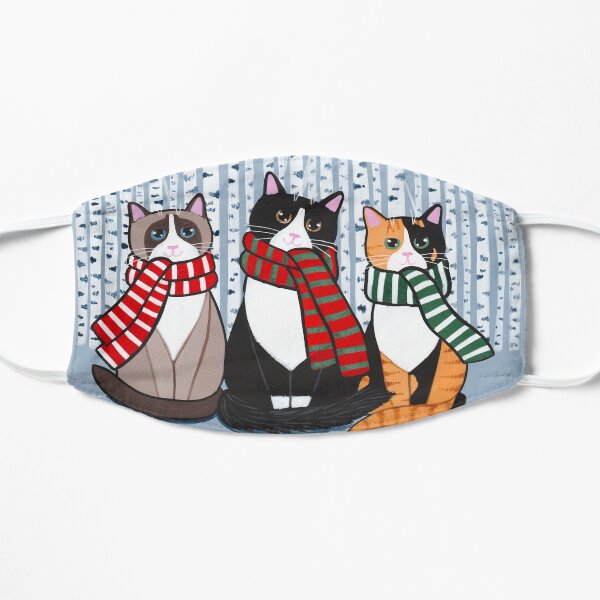 The Winter Cats! Small Mask