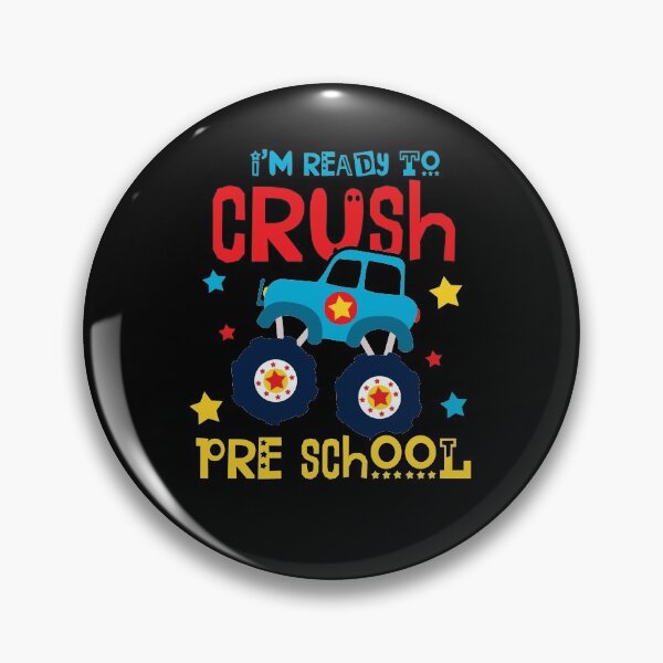Item preview, I'm ready to crush pre school kids monster truck designed and sold by DoSt-997.