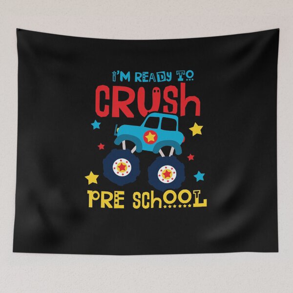 Item preview, I'm ready to crush pre school kids monster truck designed and sold by DoSt-997.