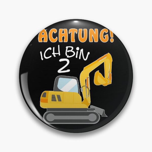 Item preview, 2nd birthday I'm 2 years old excavator construction site boy designed and sold by Renergie.