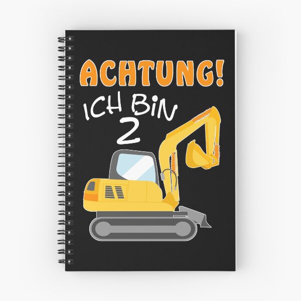 Item preview, 2nd birthday I'm 2 years old excavator construction site boy designed and sold by Renergie.