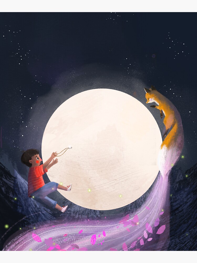 Kitchi: The Spirit Fox - Magical Moon by Kitchispiritfox