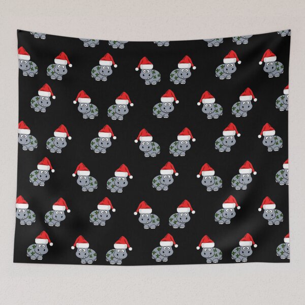 Item preview, I want a hippopotamus for christmas pattern pack designed and sold by krypton4shirt.