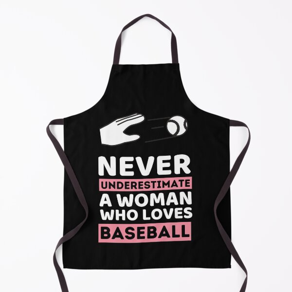 Item preview, Never Underestimate A Woman Who Loves Baseball designed and sold by bifkee19.