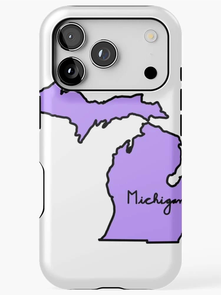 Thumbnail 1 of 4, iPhone Case, Michigan designed and sold by RMSdesigns.