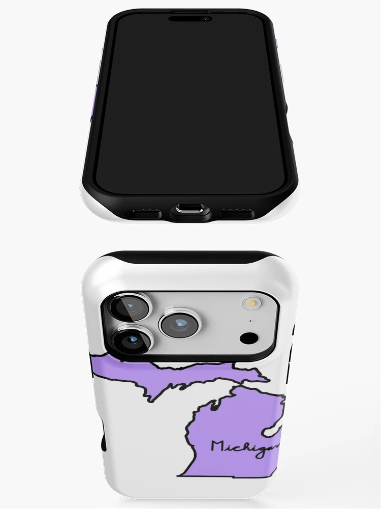 Thumbnail 3 of 4, iPhone Case, Michigan designed and sold by RMSdesigns.