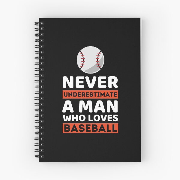 Item preview, Never Underestimate A Man Who Loves Baseball designed and sold by bifkee19.