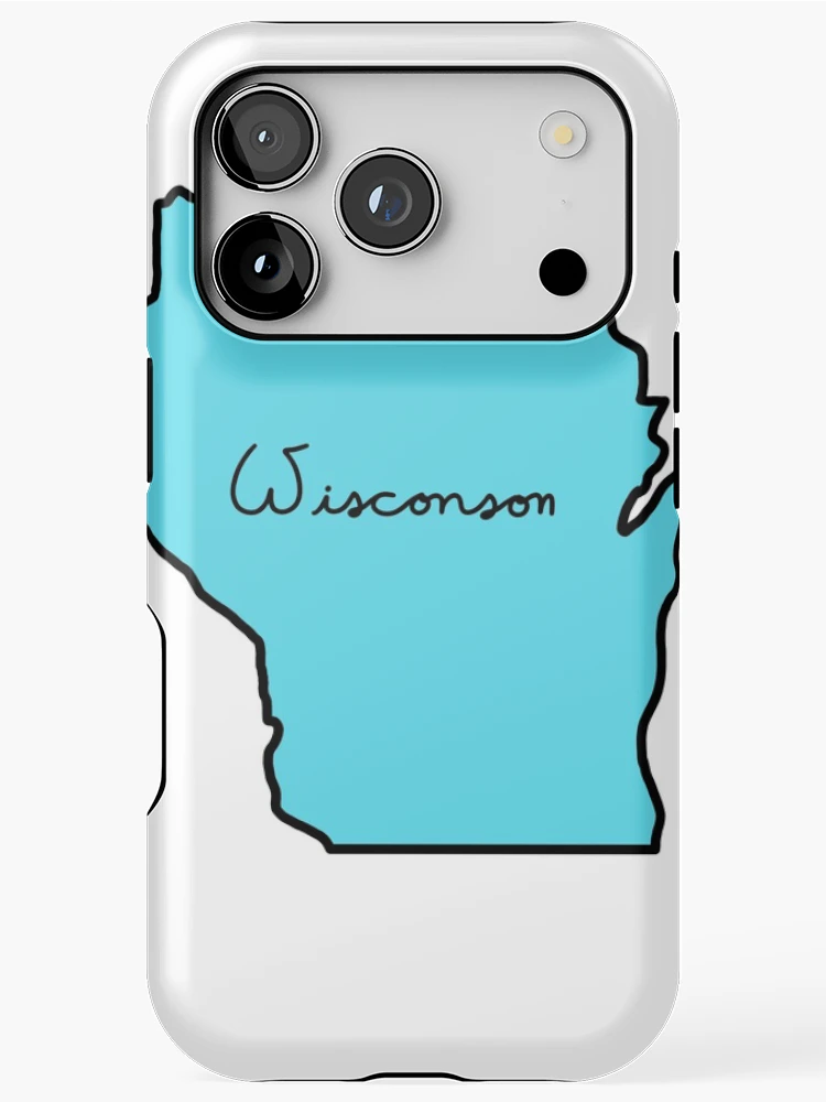 Thumbnail 1 of 4, iPhone Case, Wisconsin designed and sold by RMSdesigns.