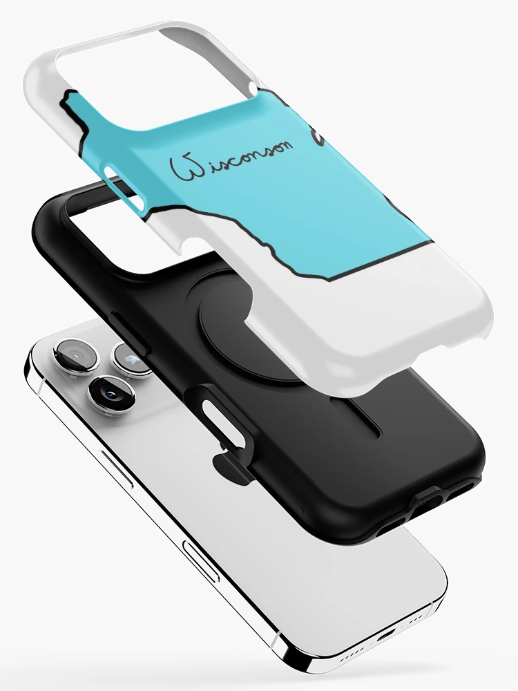 Thumbnail 2 of 4, iPhone Case, Wisconsin designed and sold by RMSdesigns.
