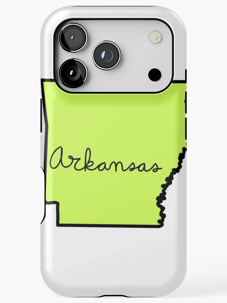 Thumbnail 1 of 4, iPhone Case, Arkansas designed and sold by RMSdesigns.