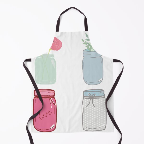Item preview, cute mason jars stickers designed and sold by Nyanko-Sempai.