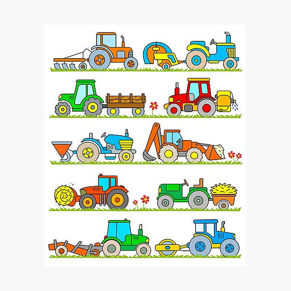 Item preview, Farm Tractor Kids designed and sold by samshirts.