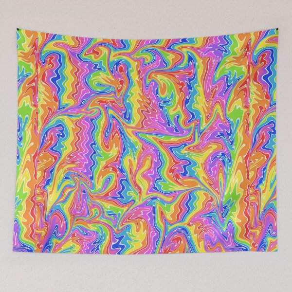 Item preview, Rainbow Color Mixture Painting designed and sold by basitcv.