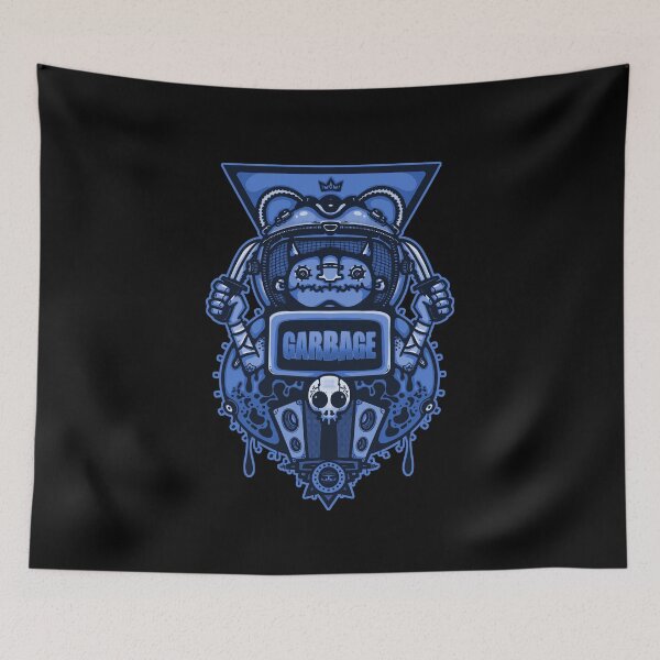 Item preview, Blue trash designed and sold by manuvila.