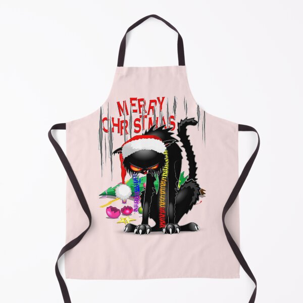 Item preview, Evil Black Cat VS Christmas Tree designed and sold by BluedarkArt.