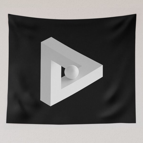 Item preview, Impossible triangle with sphere designed and sold by lathspell.