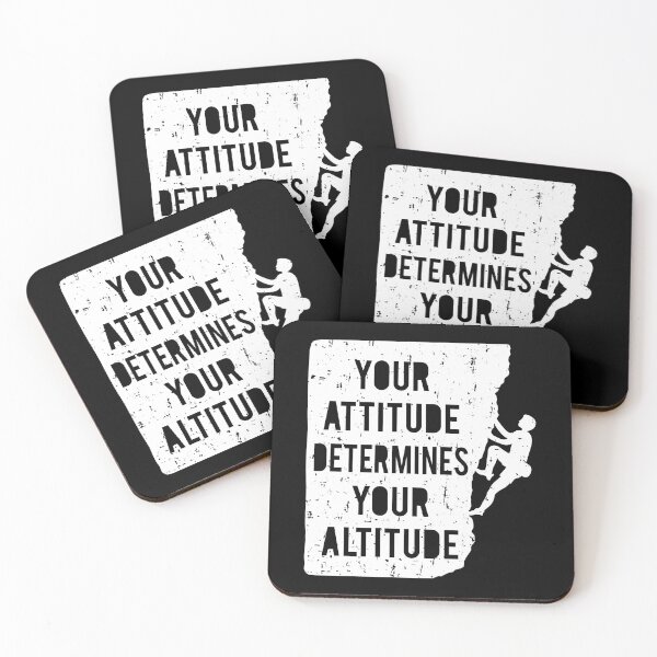 Item preview, Your Attitude Determines Your Altitude Grunge designed and sold by rustydoodle.