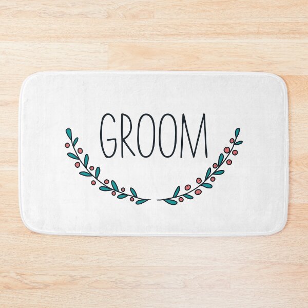 Item preview, Groom with florals for winter wedding  designed and sold by JokeGysen.