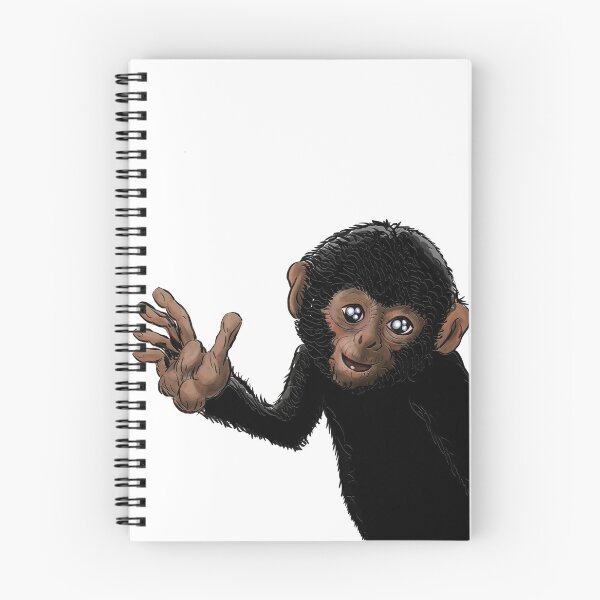 Aperçu de l'œuvre Bonjour Chimp créée et vendue par Fish1k.